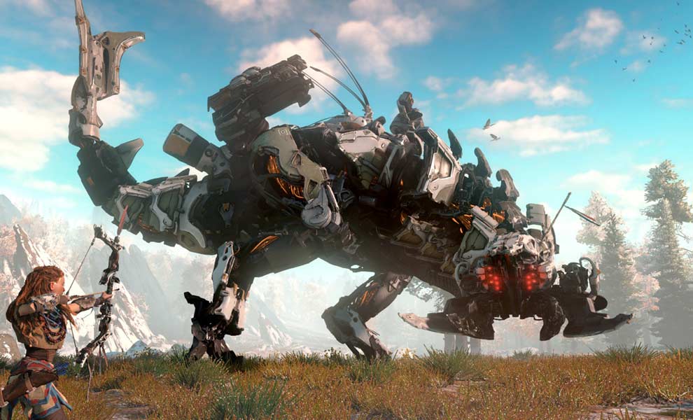 První záběry z hraní Horizon: Zero Dawn