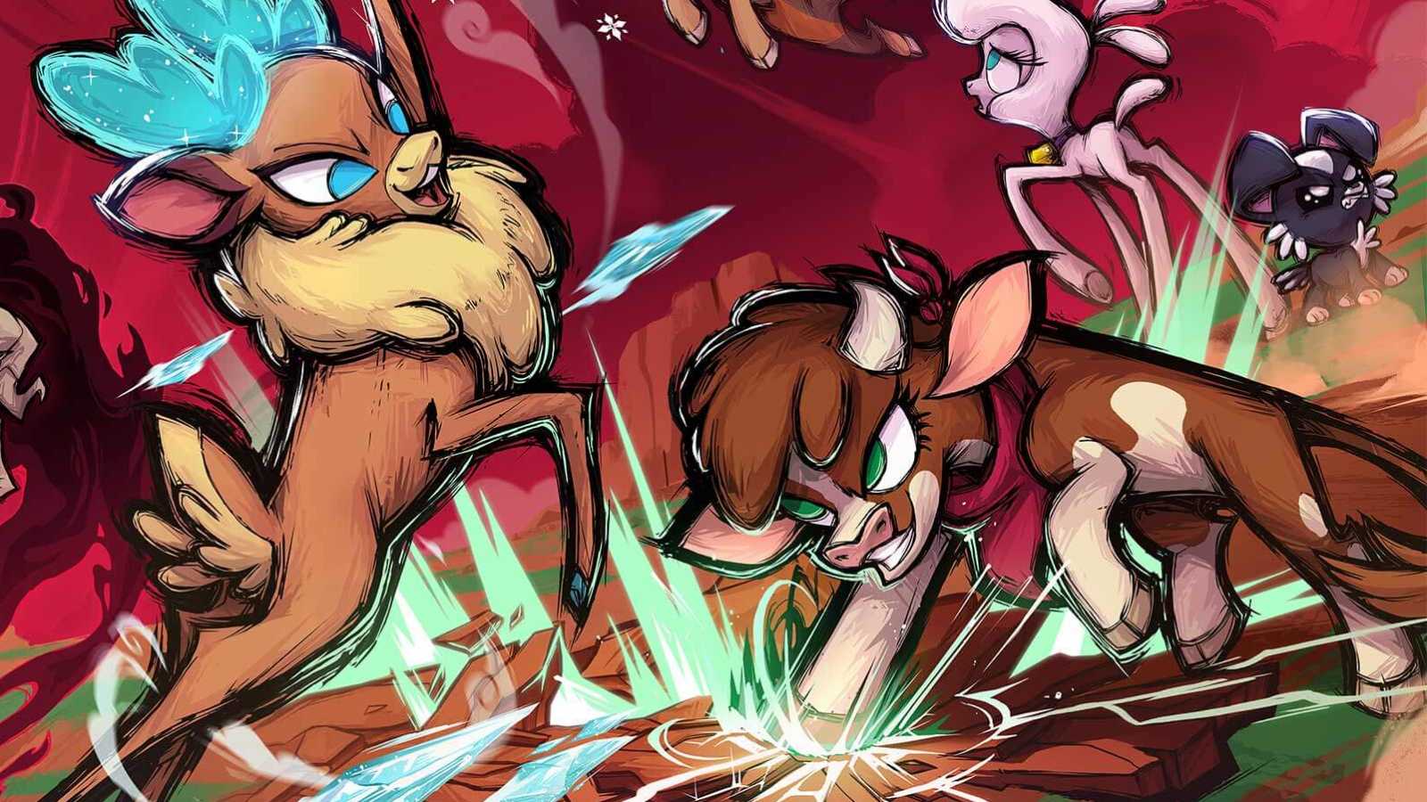 Epic Games Store rozdává opravdu netradiční bojovku Them's Fightin' Herds