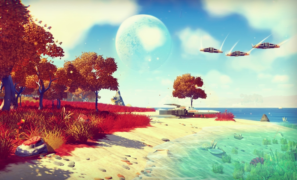 No Man's Sky s kvadrilionem planet