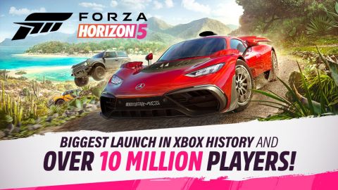 Forza Horizon 5 hlásí 10 milionů hráčů, jde o nejúspěšnější launch Xboxu
