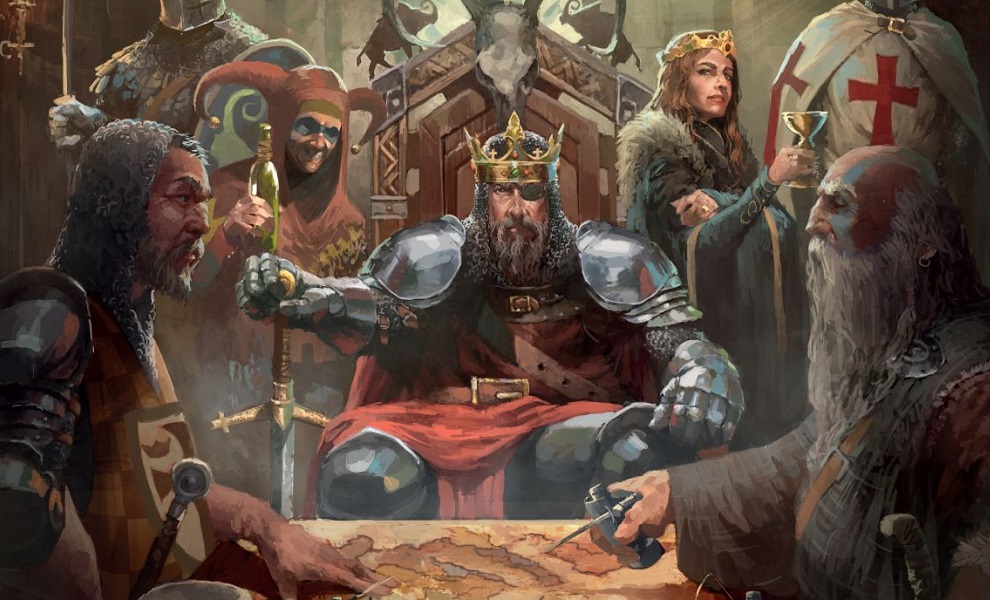 Crusader Kings II jako desková hra