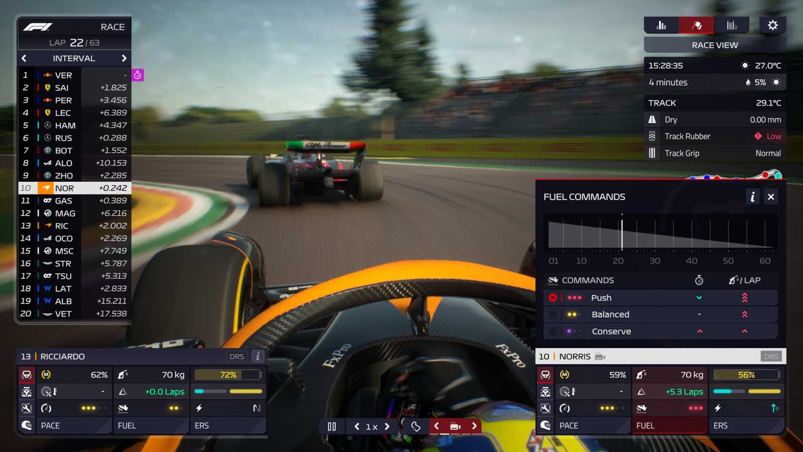 Recenze F1 Manager 2022, pohledného, ale nevyváženého adepta na manažerský trůn