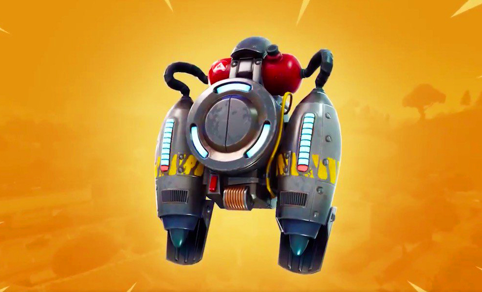 UPDATE: Fortnite dnes obdrží jetpack