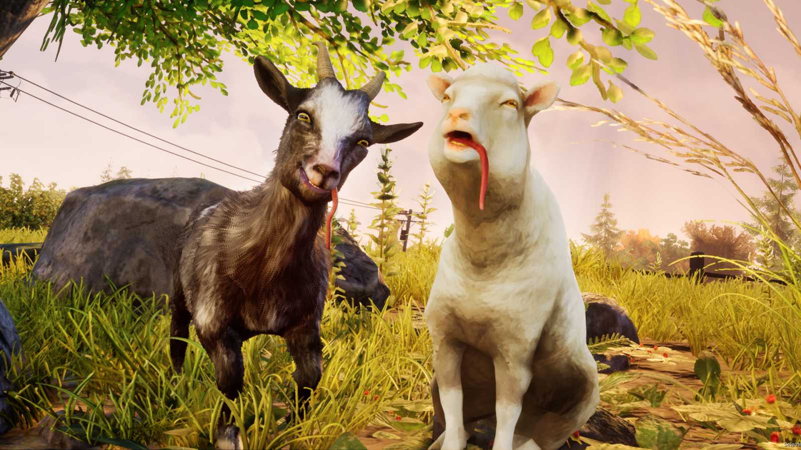 Goat Simulator 3 připravil aprílový crossover s Osadníky z Katanu. Do hry tak přibyly katanské ovce