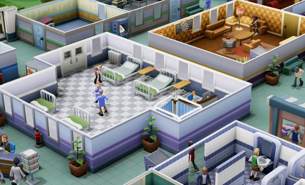 Sledujte záběry z hraní Two Point Hospital