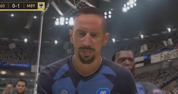 Franck Ribéry a jeho "podoba" ve FIFA 20