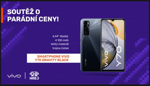 Vyhlášení vítěze soutěže o smartphone VIVO Y70