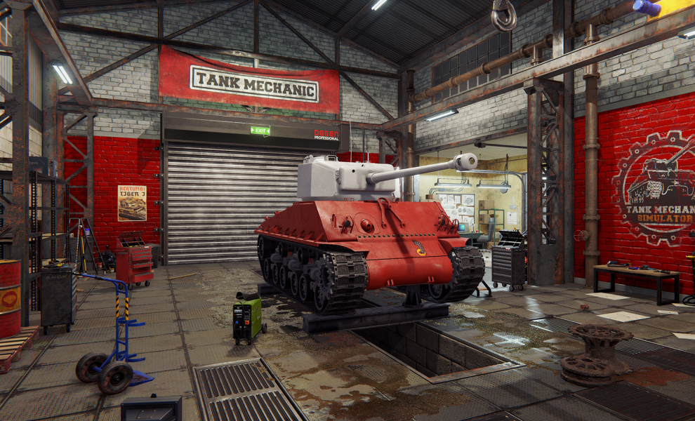 Tank Mechanic Simulator - Dojmy z uzavřené demoverze