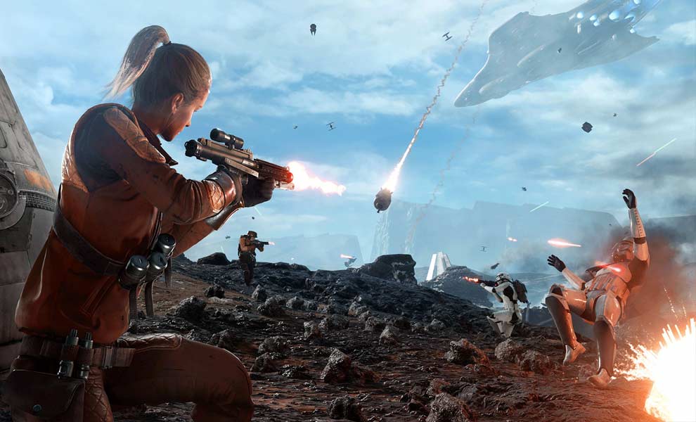 Drop Zone je další mód v SW Battlefront