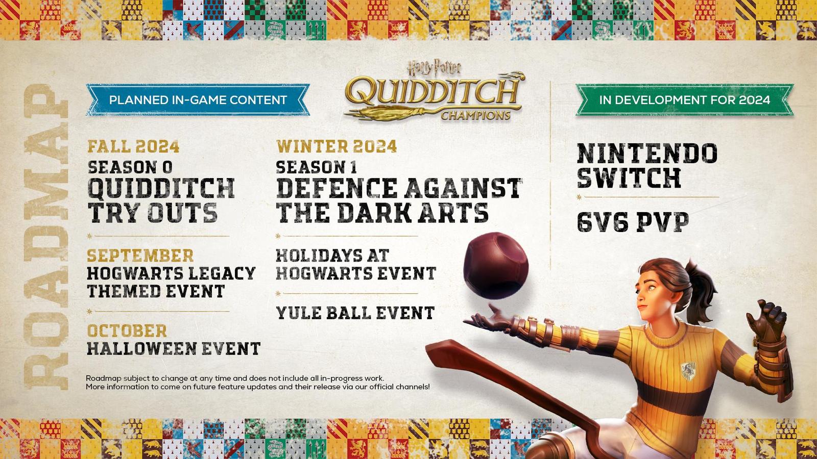 Vánoce v Bradavicích. Autoři Quidditch Champions odtajnili dodatečný obsah