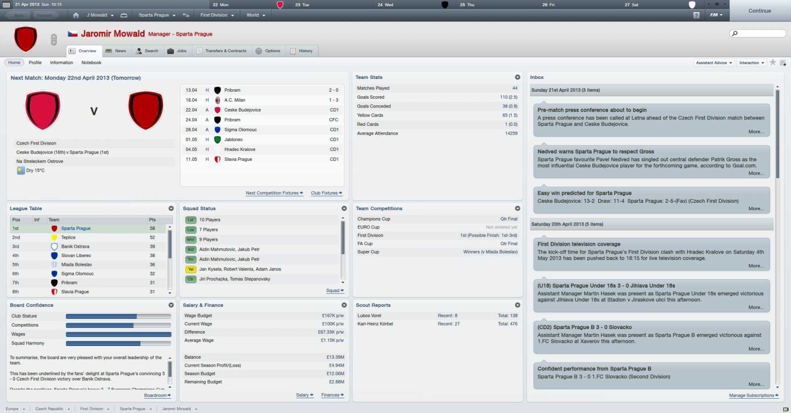 Football Manager 2012