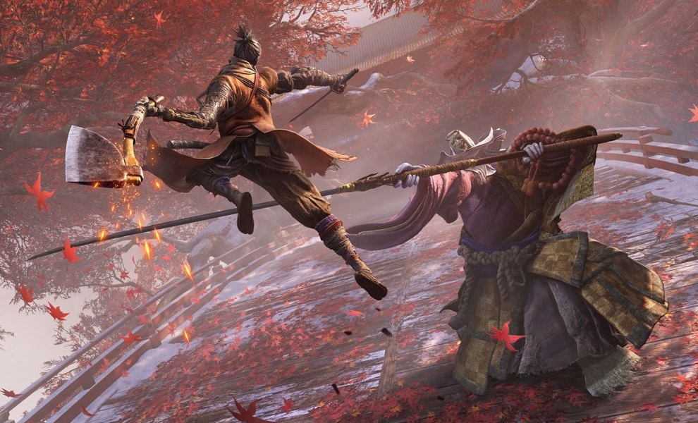 Gameplay Sekiro z oblasti Hirata Estates