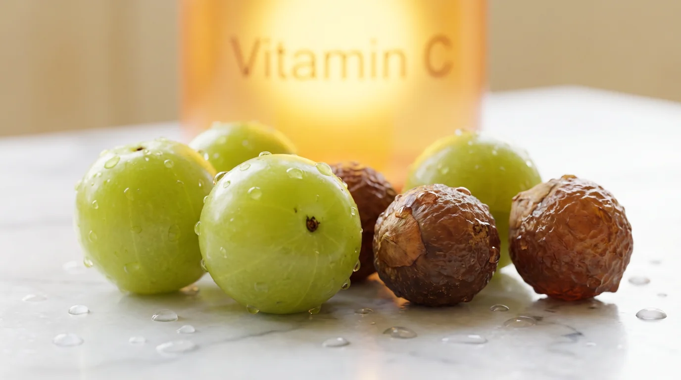 Amla & Reetha for natural cleansing