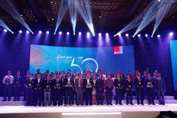 HSC was honored in Top 50 Best Performing Companies in Vietnam