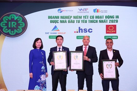 Doanh nghiệp niêm yết có hoạt động IR được định chế tài chính đánh giá cao nhất 2021