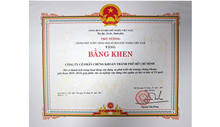 Certificate of Merit from the Prime Minister