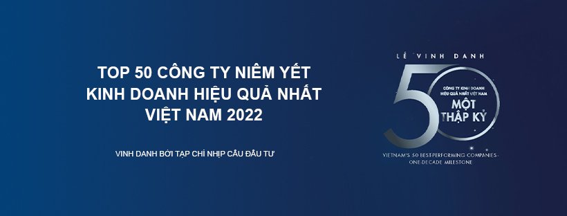 HSC - Top 50 công ty kinh doanh hiệu quả nhất Việt Nam năm 2022