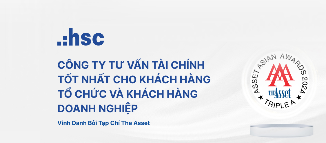 HSC – “Công ty tư vấn tài chính tốt nhất cho Khách hàng Tổ chức và Khách hàng Doanh nghiệp” – Vinh danh bởi Tạp chí The Asset