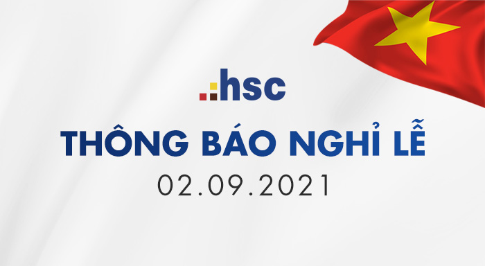 Thông báo Nghỉ lễ Quốc khánh 02/09/2021