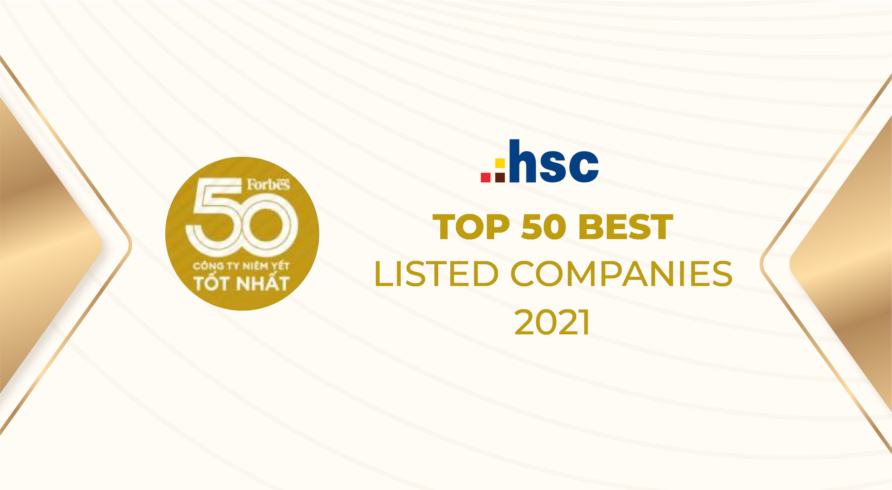 HSC awarded as Top 50 best listed companies in Vietnam 2021 by Forbes