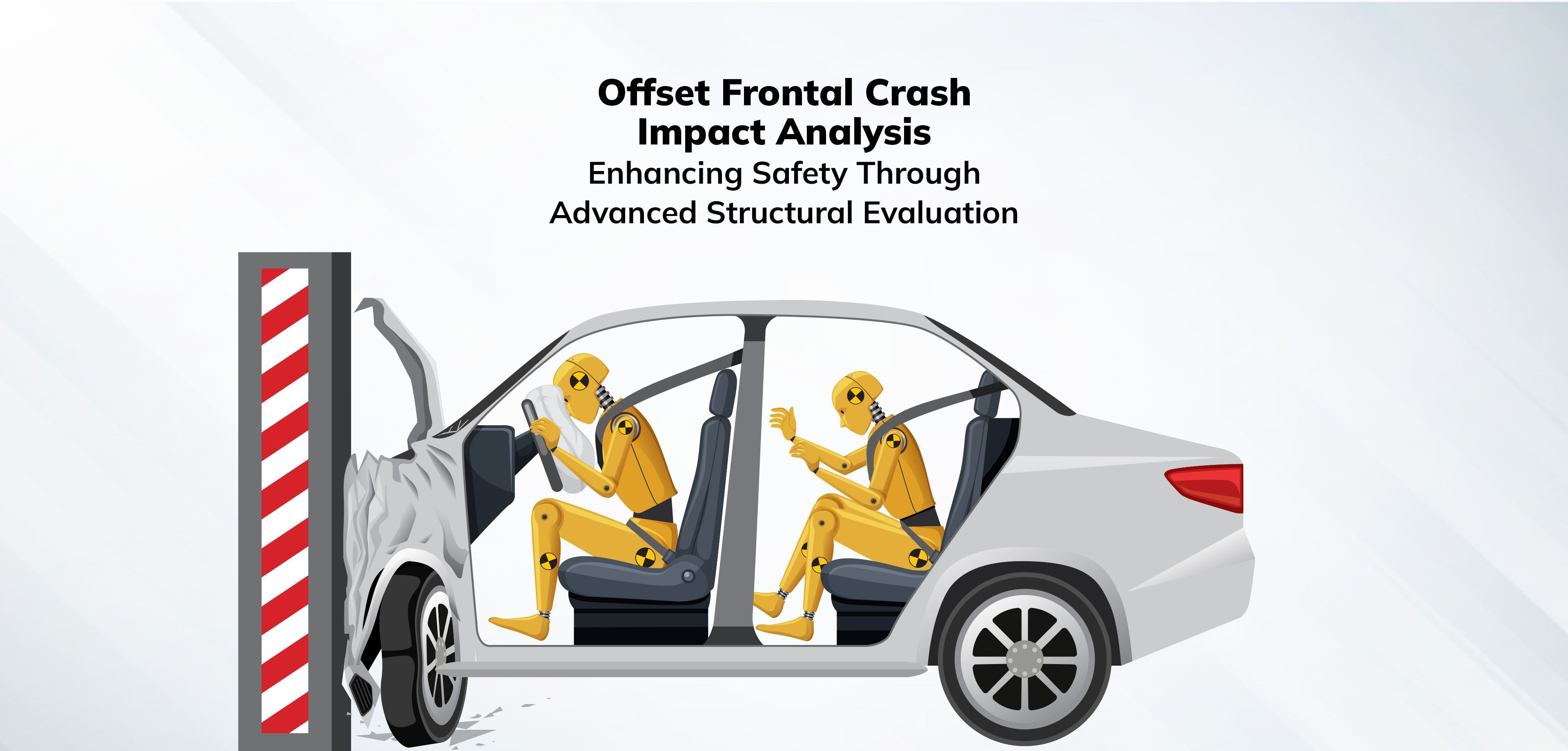 Offset Frontal Crash Impact Analysis
