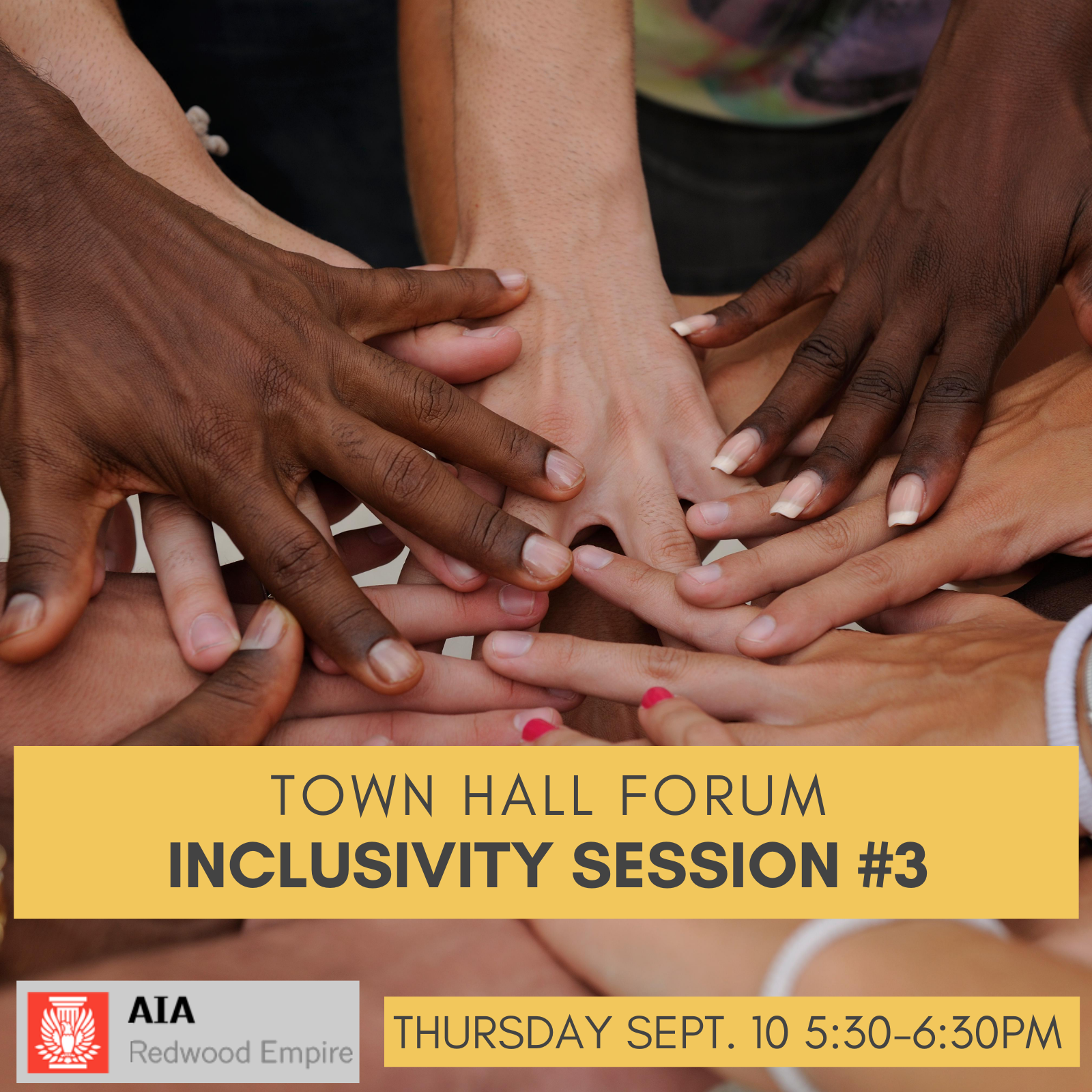 Town Hall Forum - Inclusivity Session #3