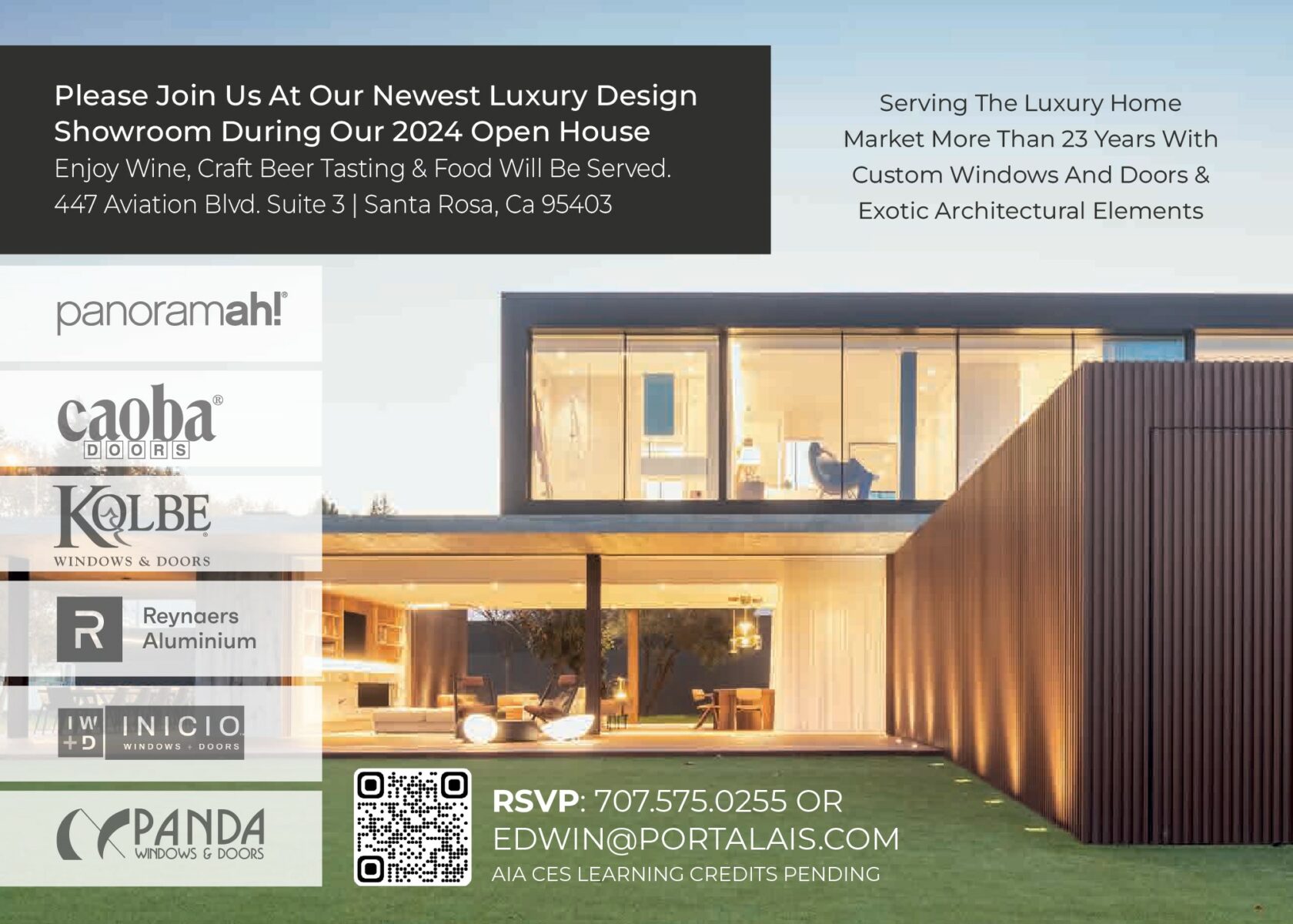 Portalais Design Showroom Open House + CE Course