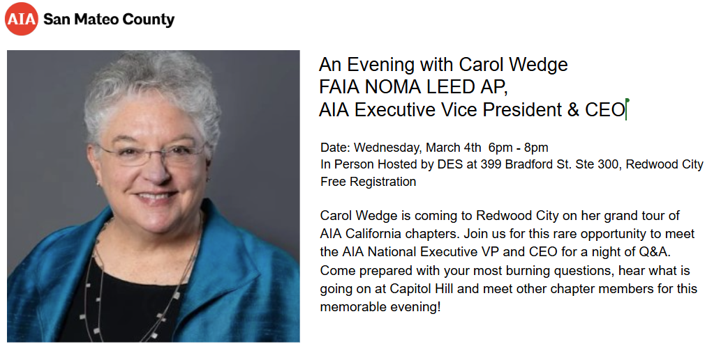 An In-Depth Conversation with Carole Wedge, FAIA, EVP/CEO