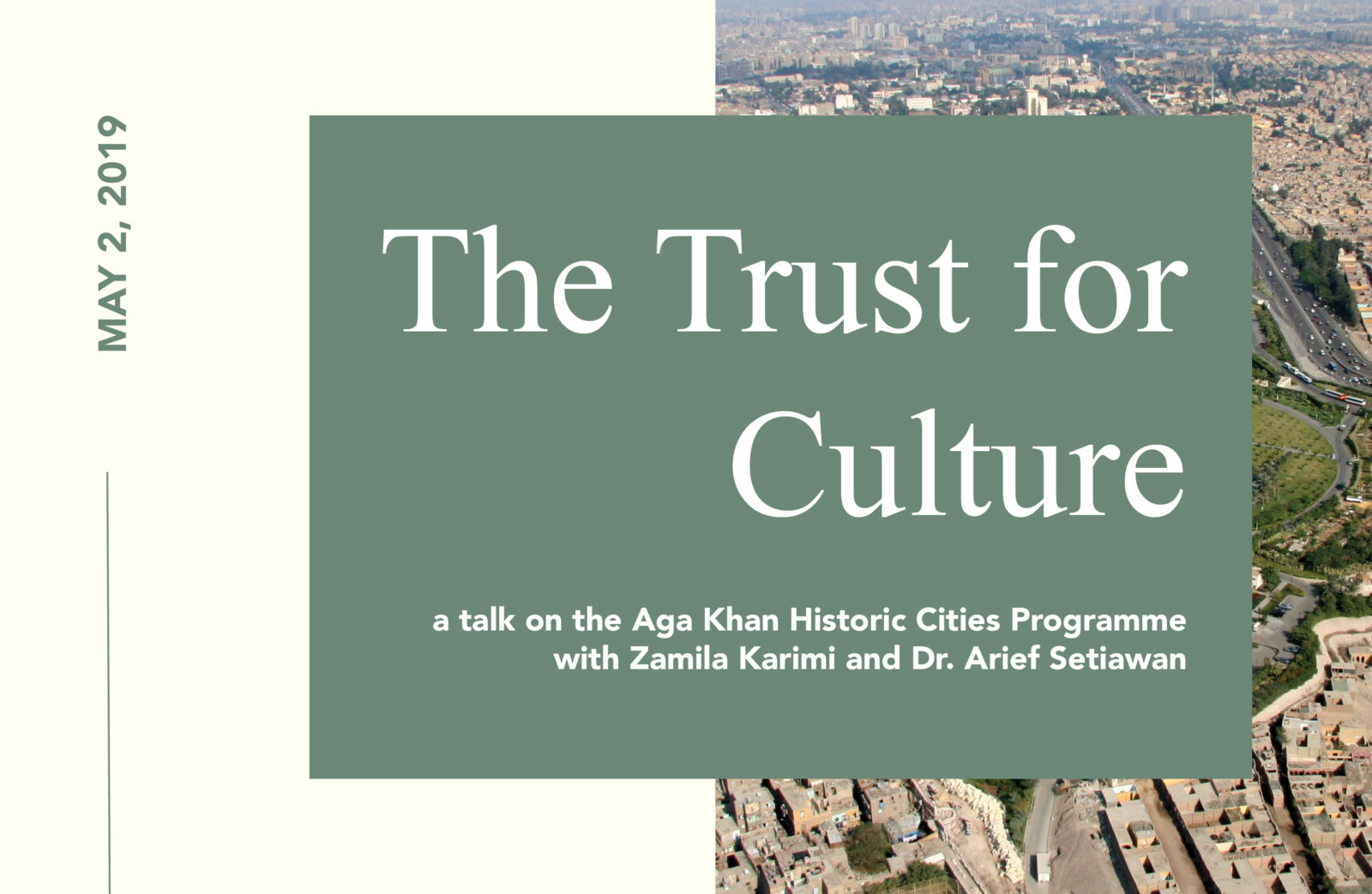 Event – Pop Up Aga Khan Talk1 POP-UP: The Trust for Culture