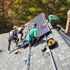 Bates College students install solar on their coastal research facility.