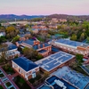 Renewable energy (PV panels on Clemons library) helps reduce UVA's nitrogen footprint, in addition to UVA's greenhouse gas footprint.