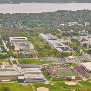 Universite Laval - Aerial view photograph