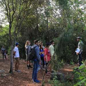 FIU Nature Preserve Pollinator Garden Planting