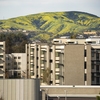 Energy-efficient windows with sunscreens are one of the features that won the new student housing Platinum (LEED) certification by the U.S. Green Building Council.