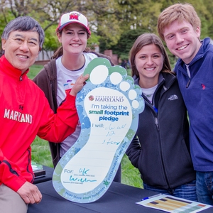 The University of Maryland's Small Footprint Pledge