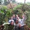 Faculty and students on sustainability course in Costa Rica