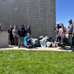 Community Clean Up on Houbolt Road