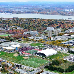 Universite Laval - Aerial view photograph