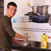 The cafeteria at Mohawk College’s Fennell Campus includes a dishwashing station that encourages students and staff to bring reusable containers and cutlery.