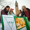 Cornell Environmental Collaborative (ECO)  tabling at Springfest