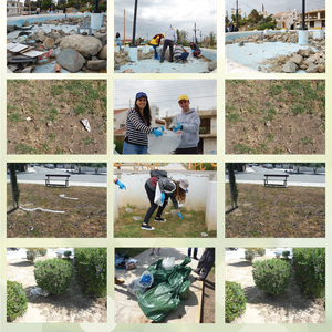 CING, CSMM and the Municipality of Saint Dometios joined forces with Let’s Do it Cyprus to clean two local parks!