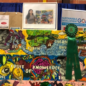 The Dallas County Community College District Booth Won an Award at EarthX!