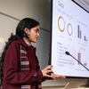 Clean Energy Corps student presents findings