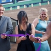 Student Team Members at HBN's Ribbon Cutting ceremony in August 2017.