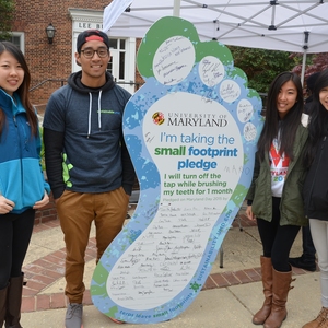 The University of Maryland's Small Footprint Pledge
