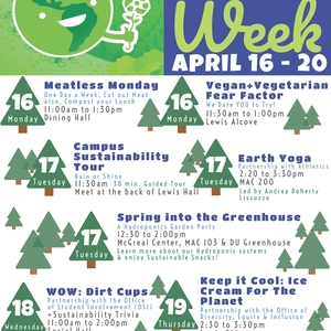 Earth Week activities