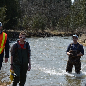 The Atlantic Salmon Restoration Program at Fleming College, Lindsay, Ontario