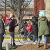 Students cause a stir by tapping campus trees to make syrup at the University of Louisville.