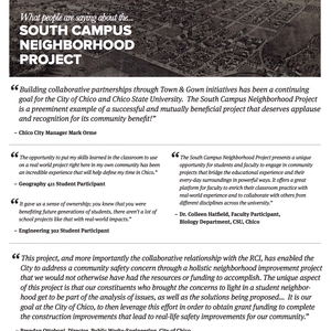 Resilient Cities Initiative: South Campus Neighborhood Project - Neighborhood Improvement Study