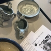 Student created ceramics depicting endangered Snow Leopard at CSI's 10th Annual Sustainability Fair